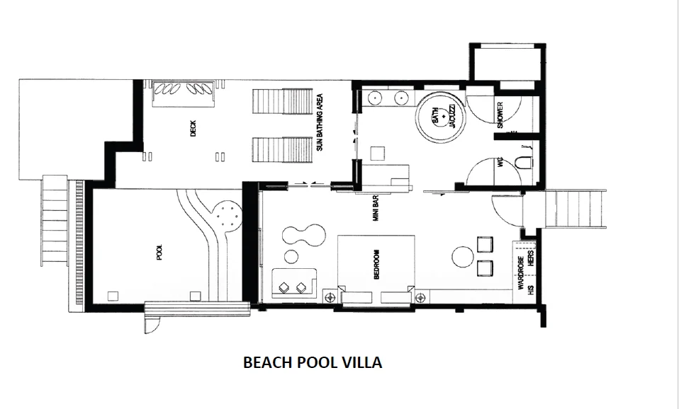 BEACH POOL VILLA - фото 6